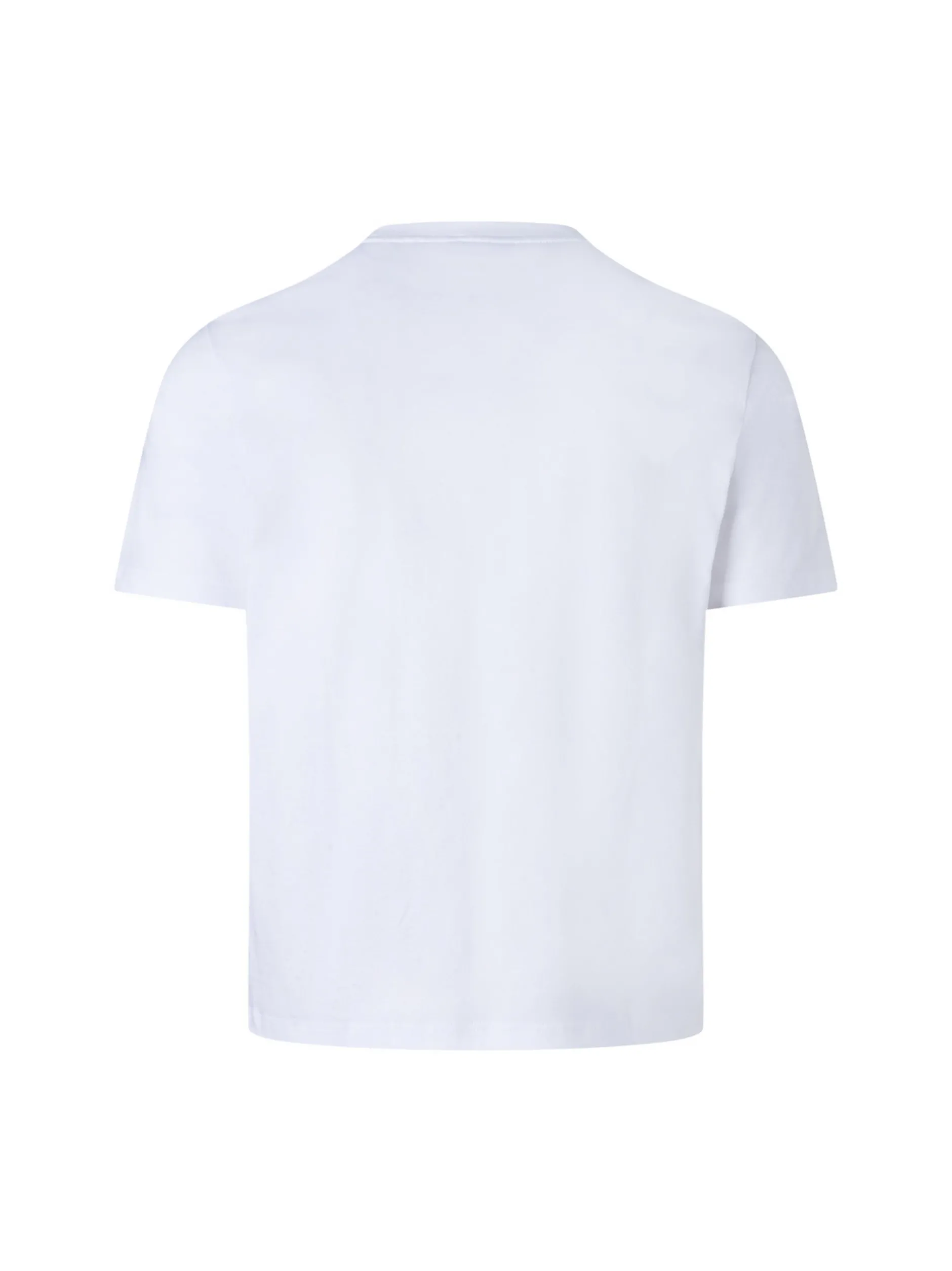 MAERZ Herren T-Shirt in weiß - Ausschnitt: Rundhals
