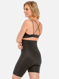 MAGIC Bodyfashion Damen Shapewear - Maxi Sexy Hi-Bermuda in schwarz
