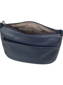 Mandarina Duck Damen Beuteltasche - Mellow Leather Hobo FZT79 in blau