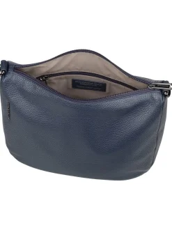 Mandarina Duck Damen Beuteltasche - Mellow Leather Hobo FZT79 in blau