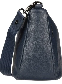 Mandarina Duck Damen Beuteltasche - Mellow Leather Hobo FZT79 in blau