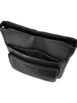 Mandarina Duck Damen Bodybag - Mellow Leder in schwarz