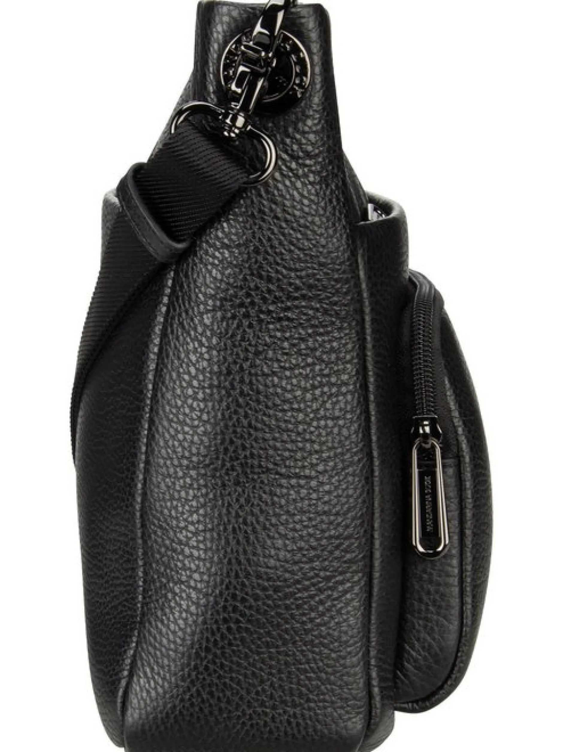 Mandarina Duck Damen Bodybag - Mellow Leder in schwarz