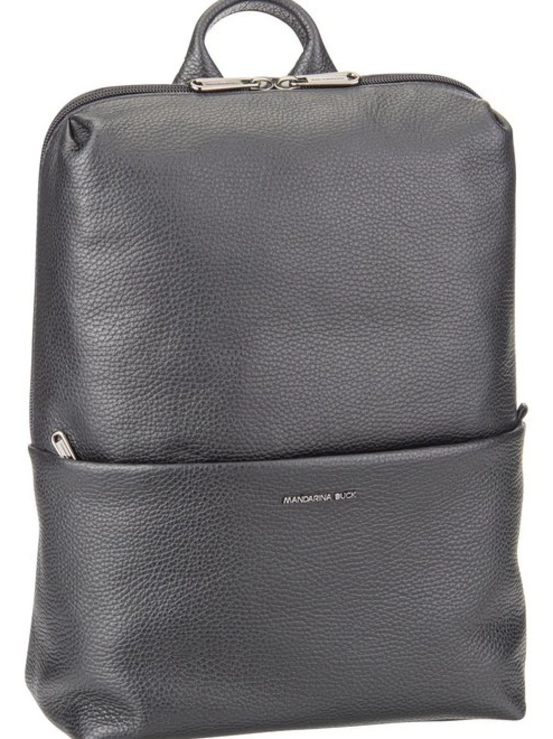 Mandarina Duck Damen Rucksack - Mellow Leather Squared FZT38 in schwarz