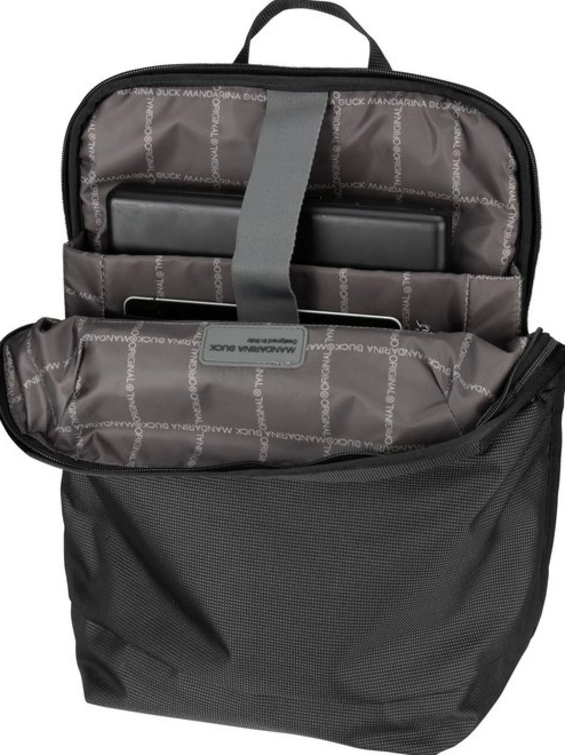 Mandarina Duck Herren Rucksack - District KPT11 in schwarz
