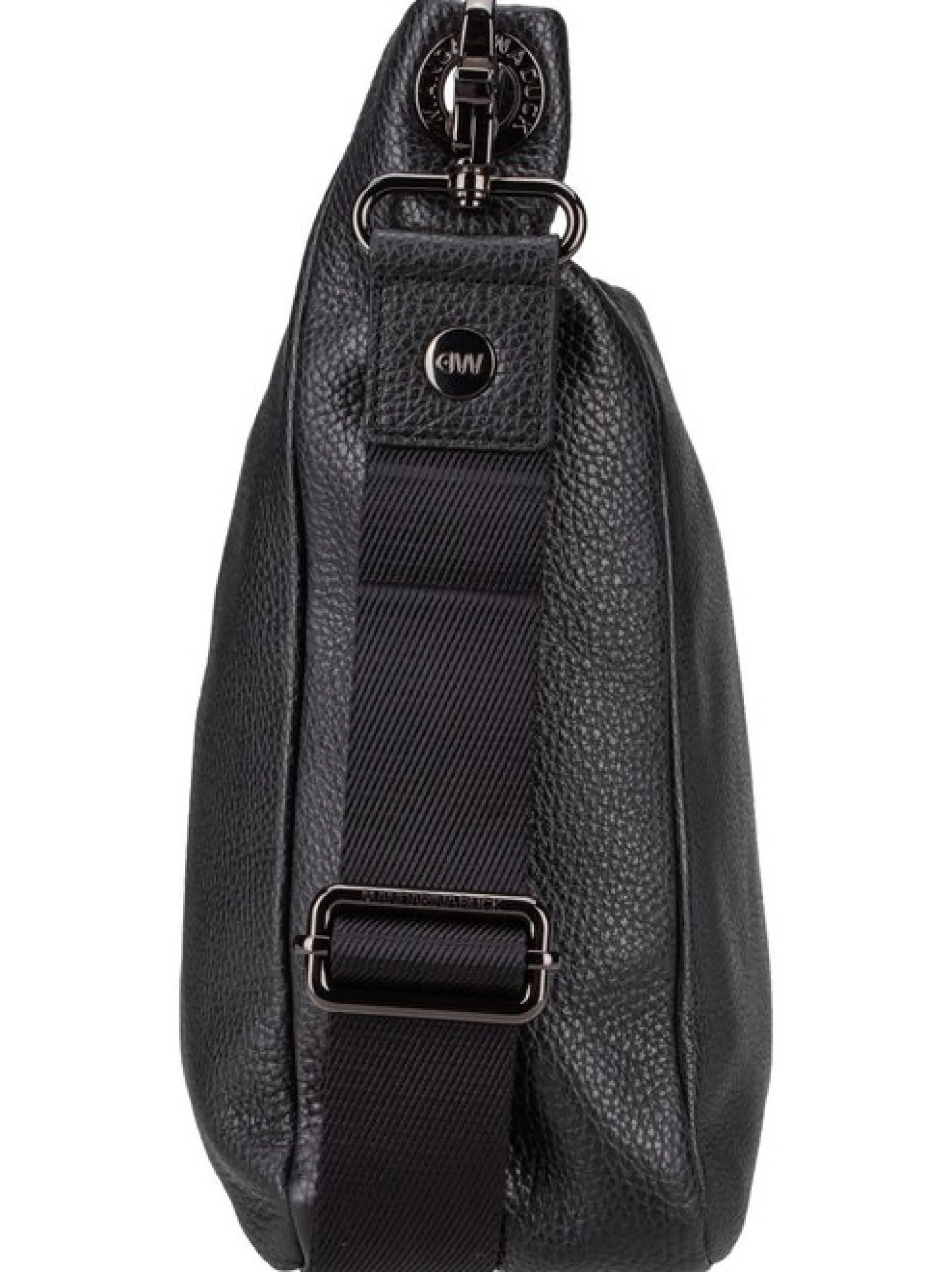 Mandarina Duck Unisex Bodybag - Mellow Leather Large FZT04 in schwarz