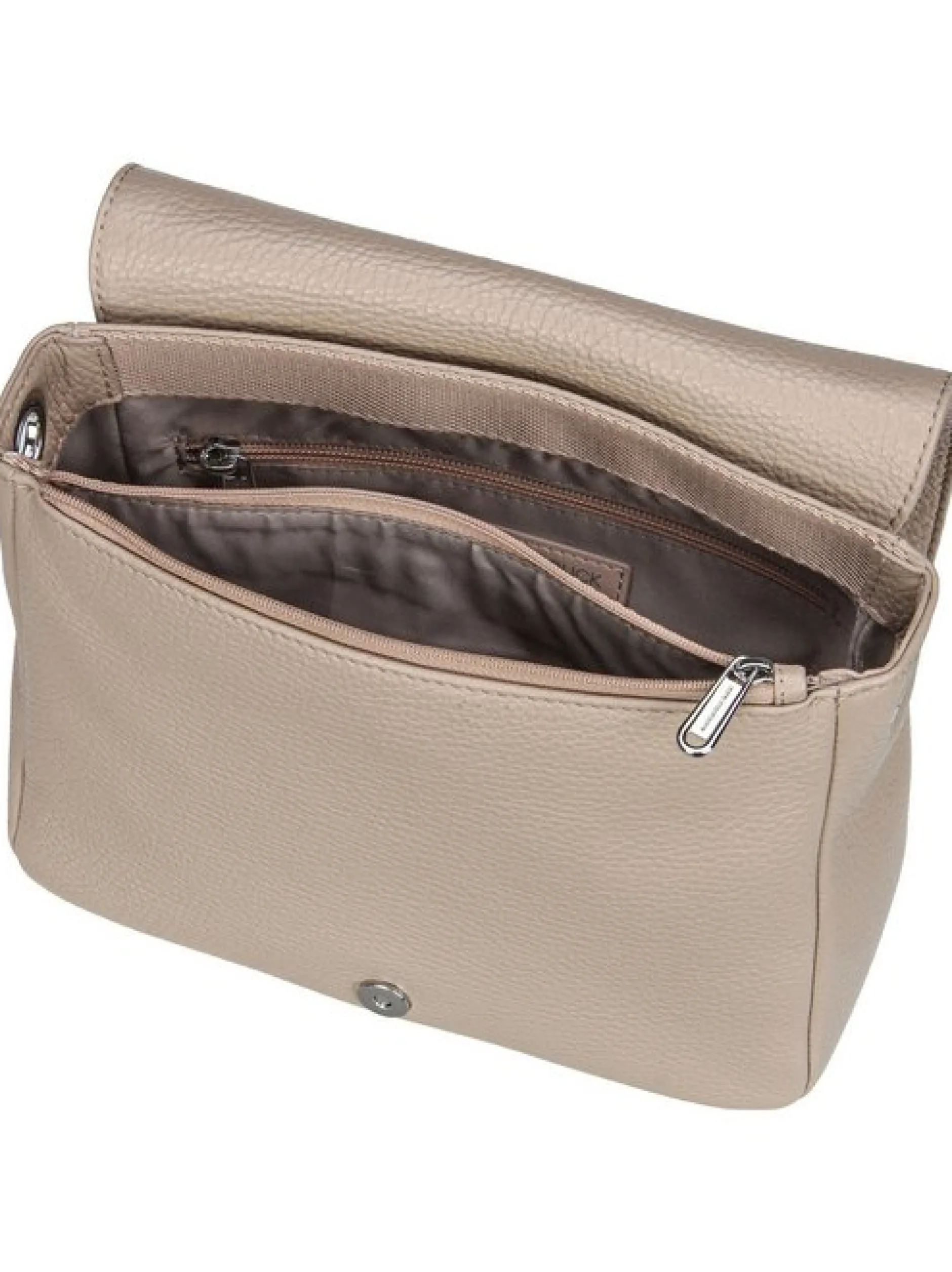 Mandarina Duck Unisex Umhängetasche - Mellow Leather Hunting Bag FZT69 in beige