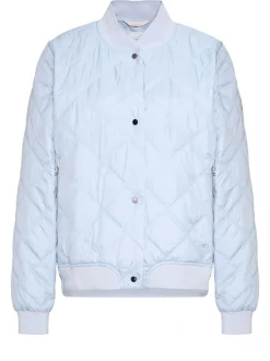 MANISA Fashion Damen Blouson in hellblau