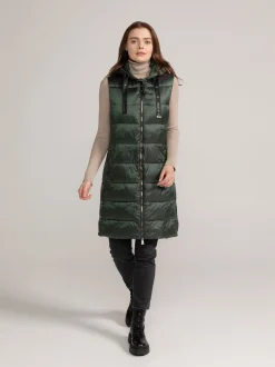 MANISA Fashion Damen Weste in grün