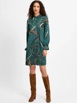 Marc Cain Collections Damen Freizeitkleid in tanne braun