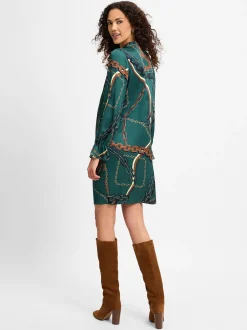 Marc Cain Collections Damen Freizeitkleid in tanne braun