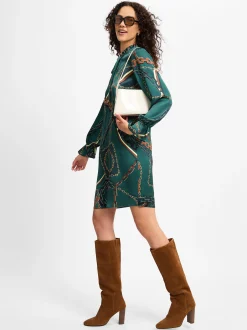 Marc Cain Collections Damen Freizeitkleid in tanne braun