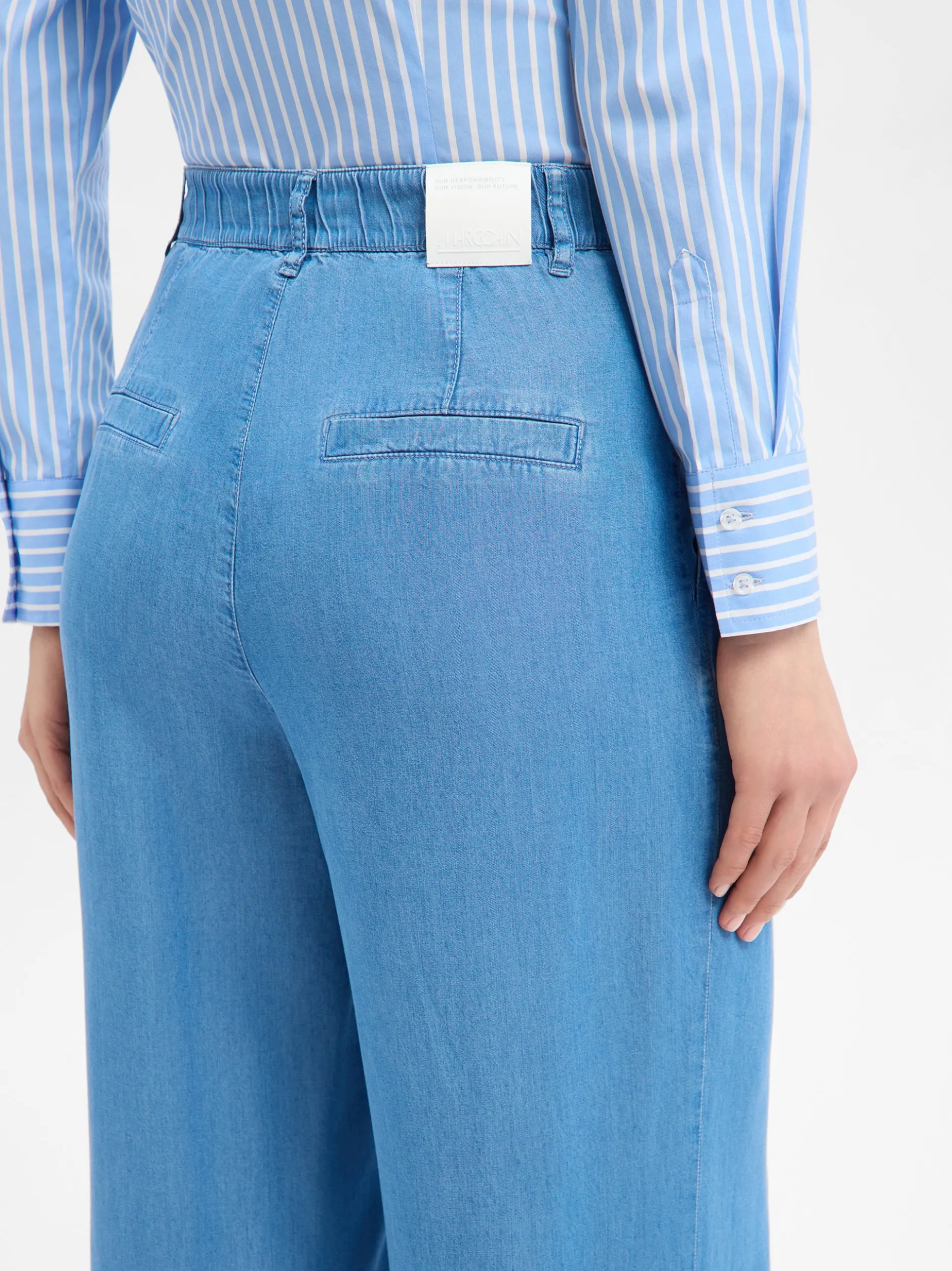 Marc Cain Collections Damen Hose in light stone