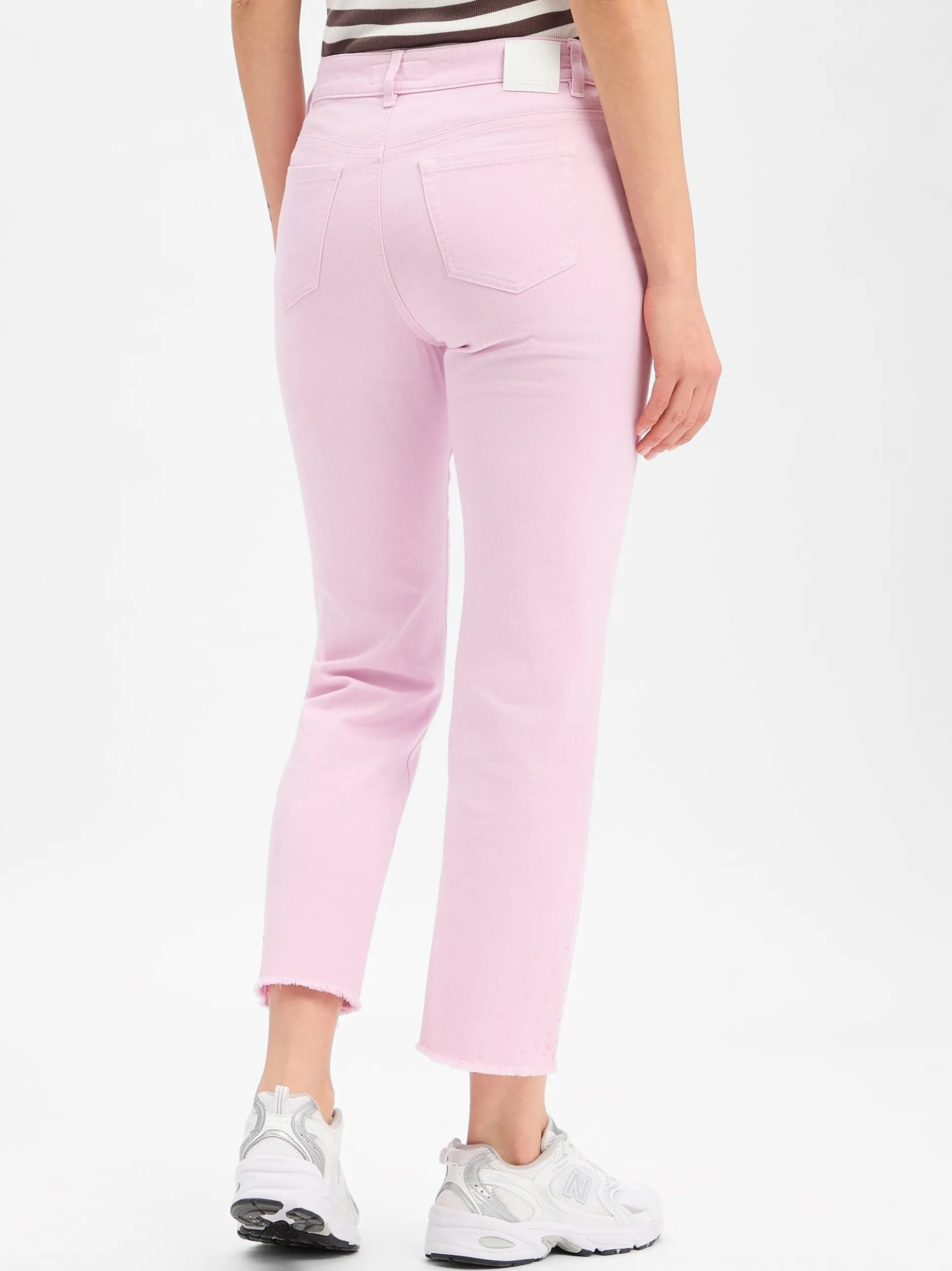 Marc Cain Collections Damen Jeans - Forli in rosa