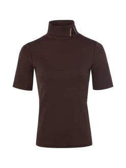 Marc Cain Collections Damen Rollkragenshirt in schoko