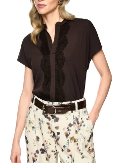 Marc Cain Collections Damen T-Shirt in schoko