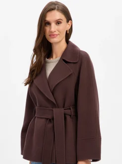 Marc Cain Collections Damen Wolljacke in schoko