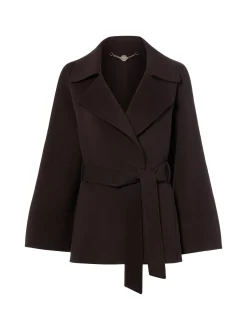 Marc Cain Collections Damen Wolljacke in schoko