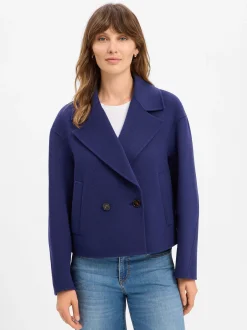 Marc Cain Collections Damen Wolljacke in indigo