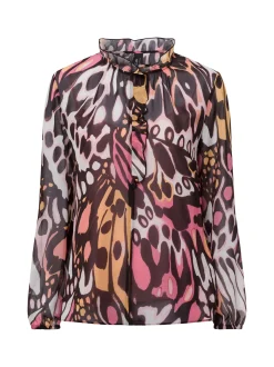 Marc Cain Collections Marc Cain - Damen Blusenshirt in schoko rosa