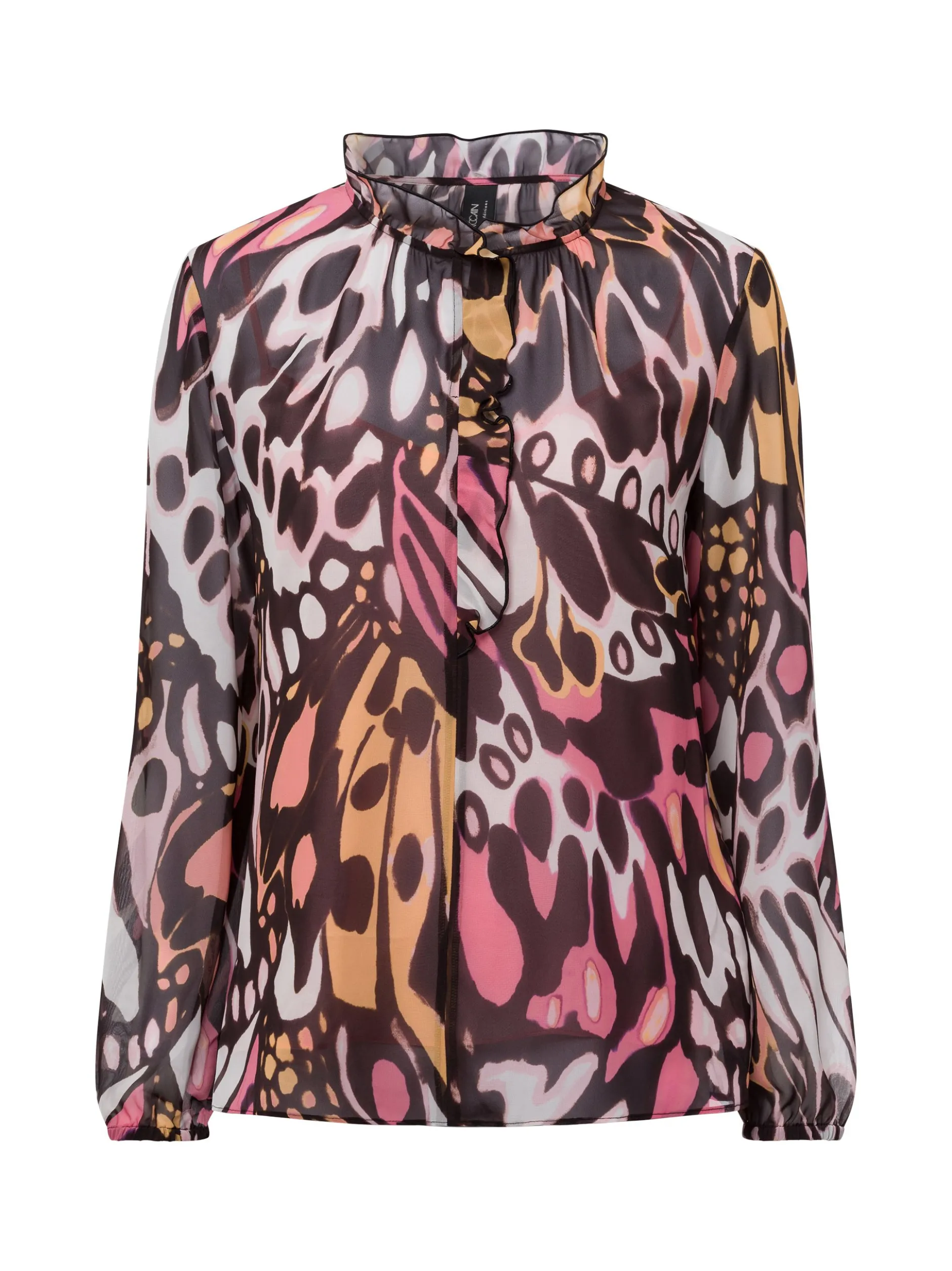 Marc Cain Collections Marc Cain - Damen Blusenshirt in schoko rosa