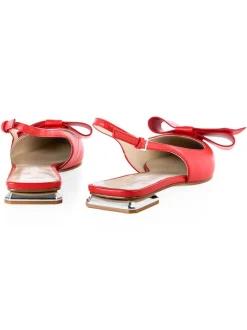 Marc Cain Damen Ballerina in rot