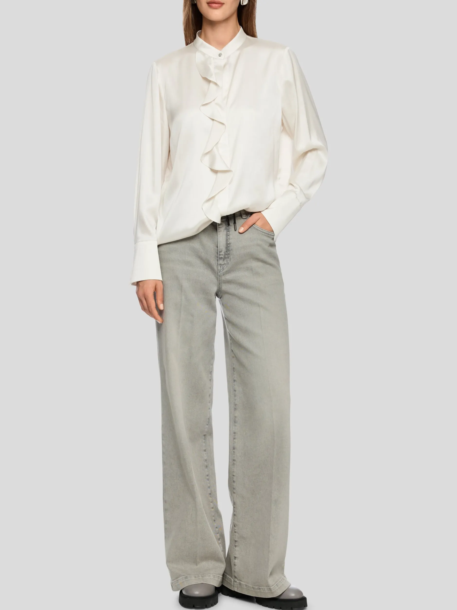 Marc Cain Damen Bluse in beige