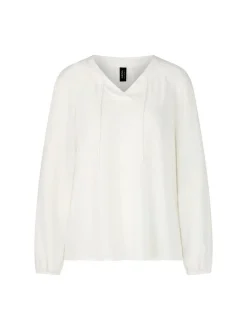 Marc Cain Damen Bluse in weiß