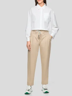 Marc Cain Damen Bluse in weiß