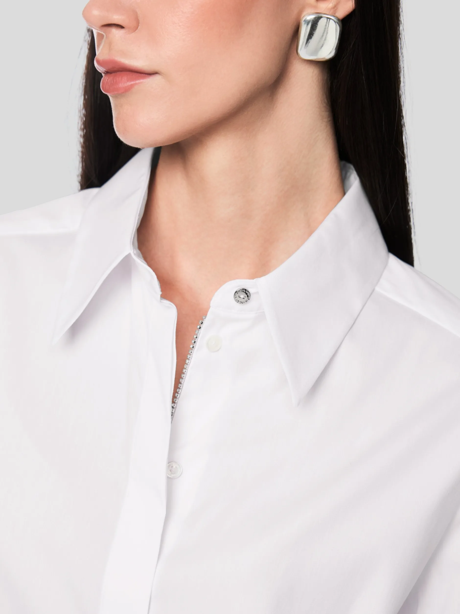 Marc Cain Damen Bluse in weiß