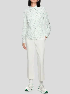 Marc Cain Damen Bluse in weiß