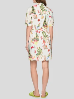 Marc Cain Damen Blusenkleid in mehrfarbig