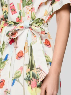 Marc Cain Damen Blusenkleid in mehrfarbig