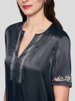 Marc Cain Damen Blusenshirt in grau