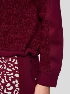 Marc Cain Damen Cardigan in bordeaux