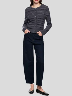 Marc Cain Damen Cardigan in grau