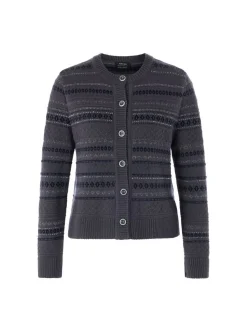 Marc Cain Damen Cardigan in grau