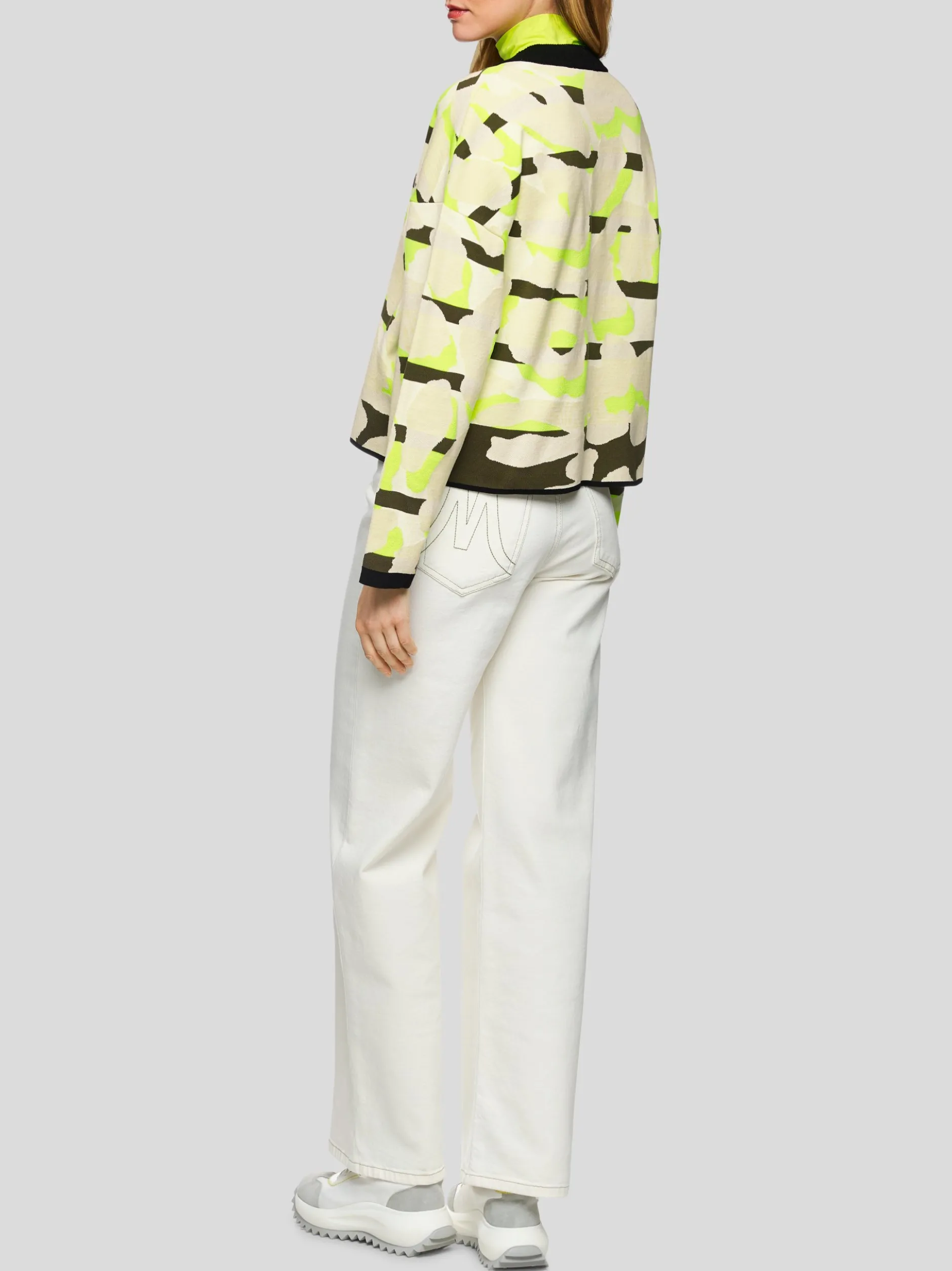 Marc Cain Damen Cardigan in oliv