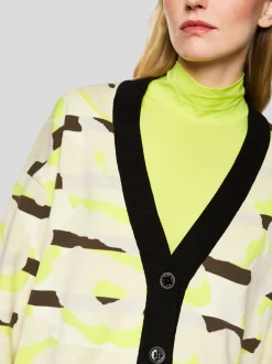 Marc Cain Damen Cardigan in oliv