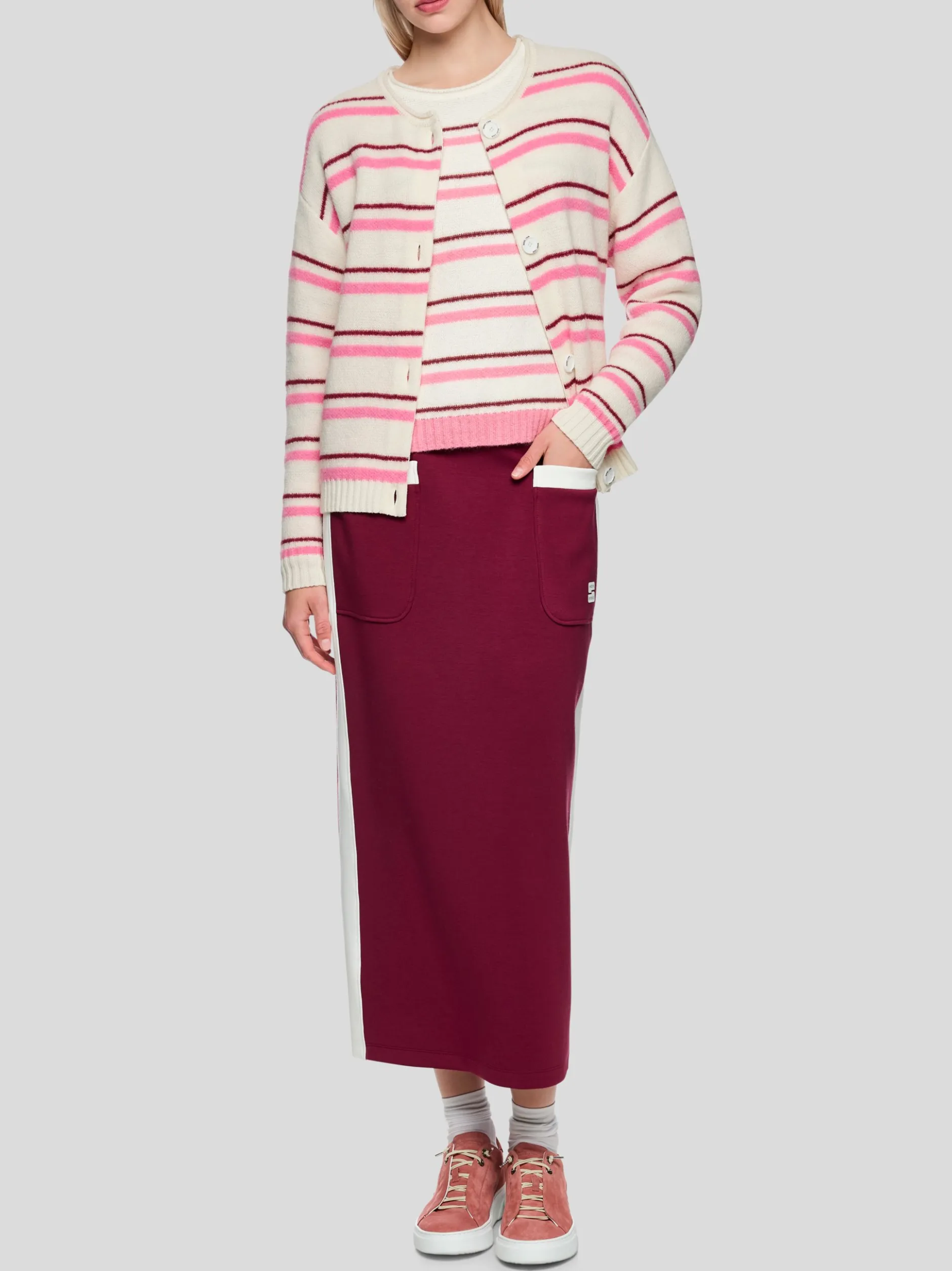 Marc Cain Damen Cardigan in rot