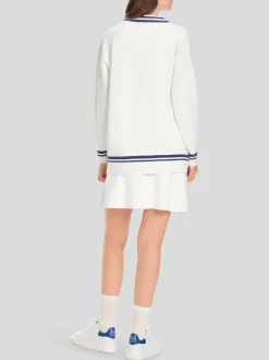 Marc Cain Damen Cardigan in weiß