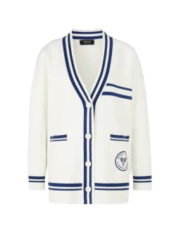 Marc Cain Damen Cardigan in weiß