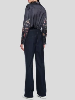 Marc Cain Damen Hose - FAID in blau