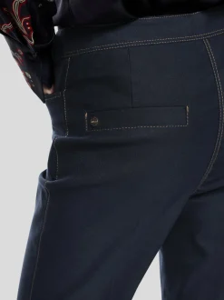 Marc Cain Damen Hose - FAID in blau