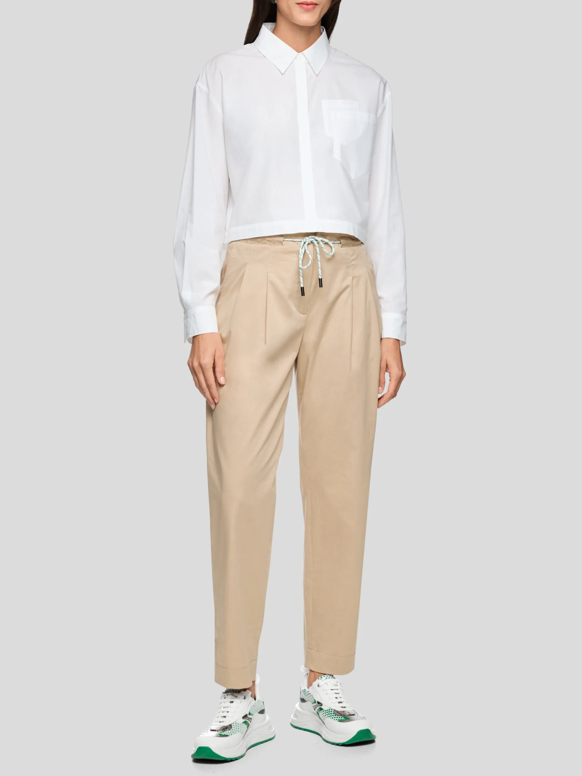 Marc Cain Damen Hose - FAQUS in grau