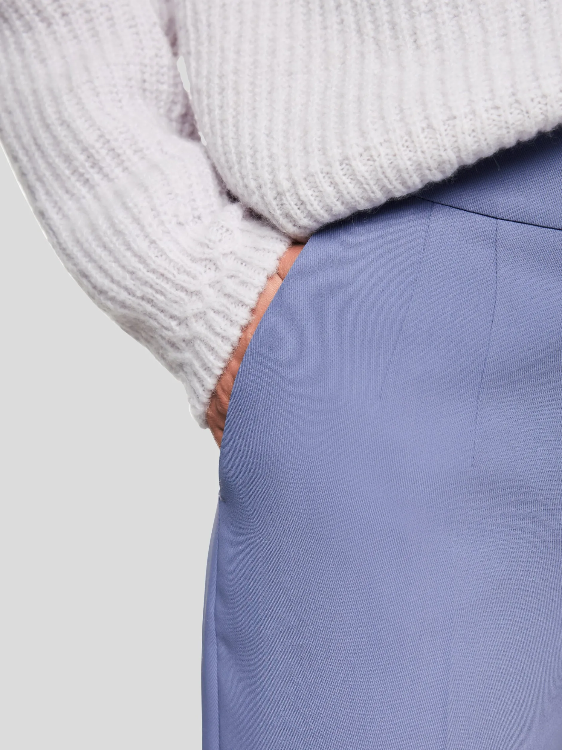 Marc Cain Damen Hose - FRANCA in lila