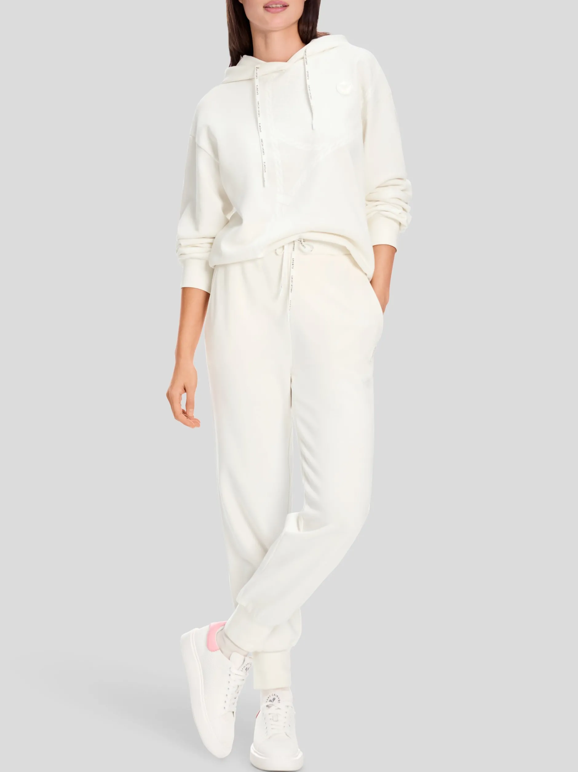 Marc Cain Damen Hose - ROYE in weiß
