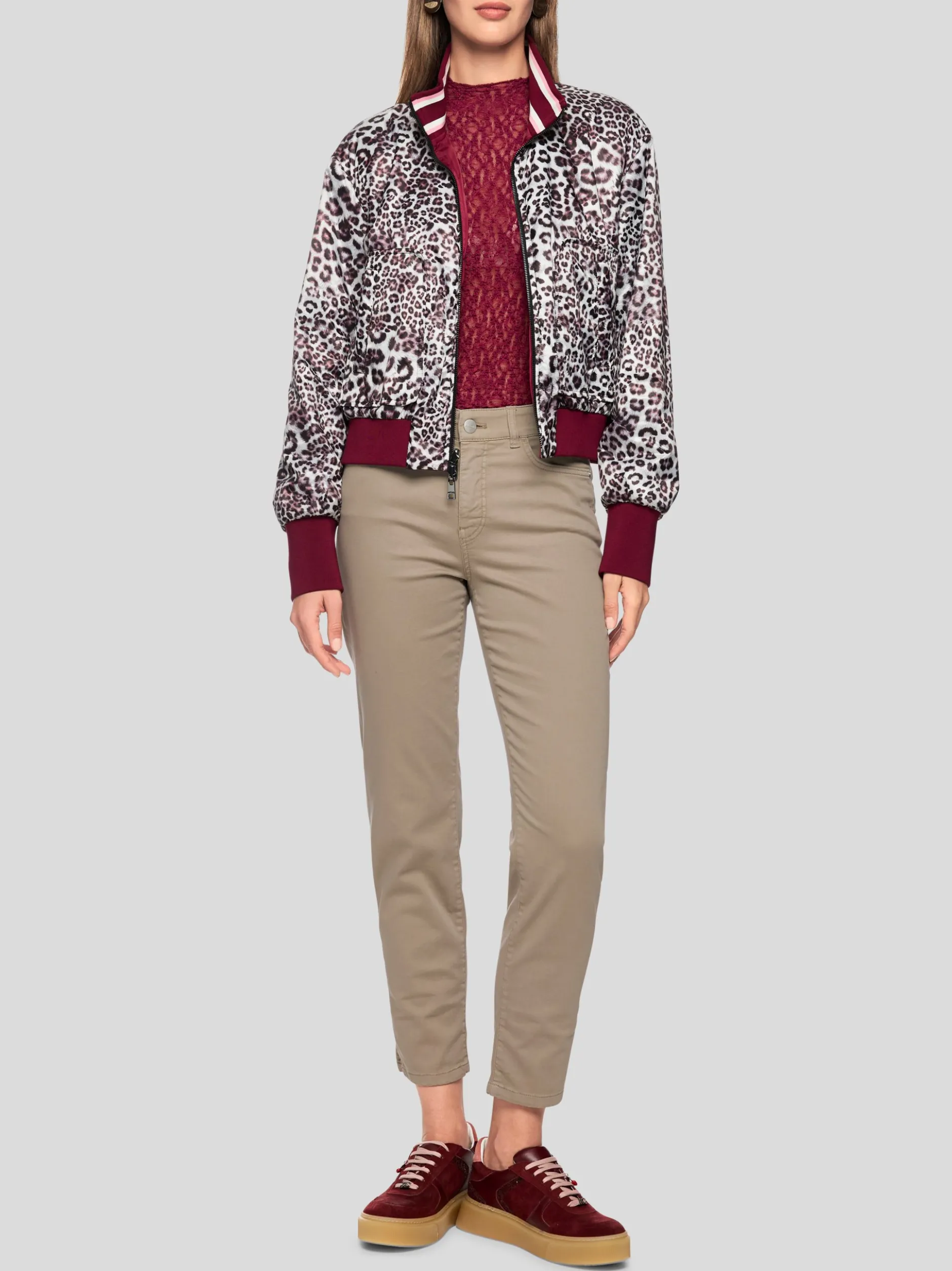 Marc Cain Damen Hose - SILEA in beige