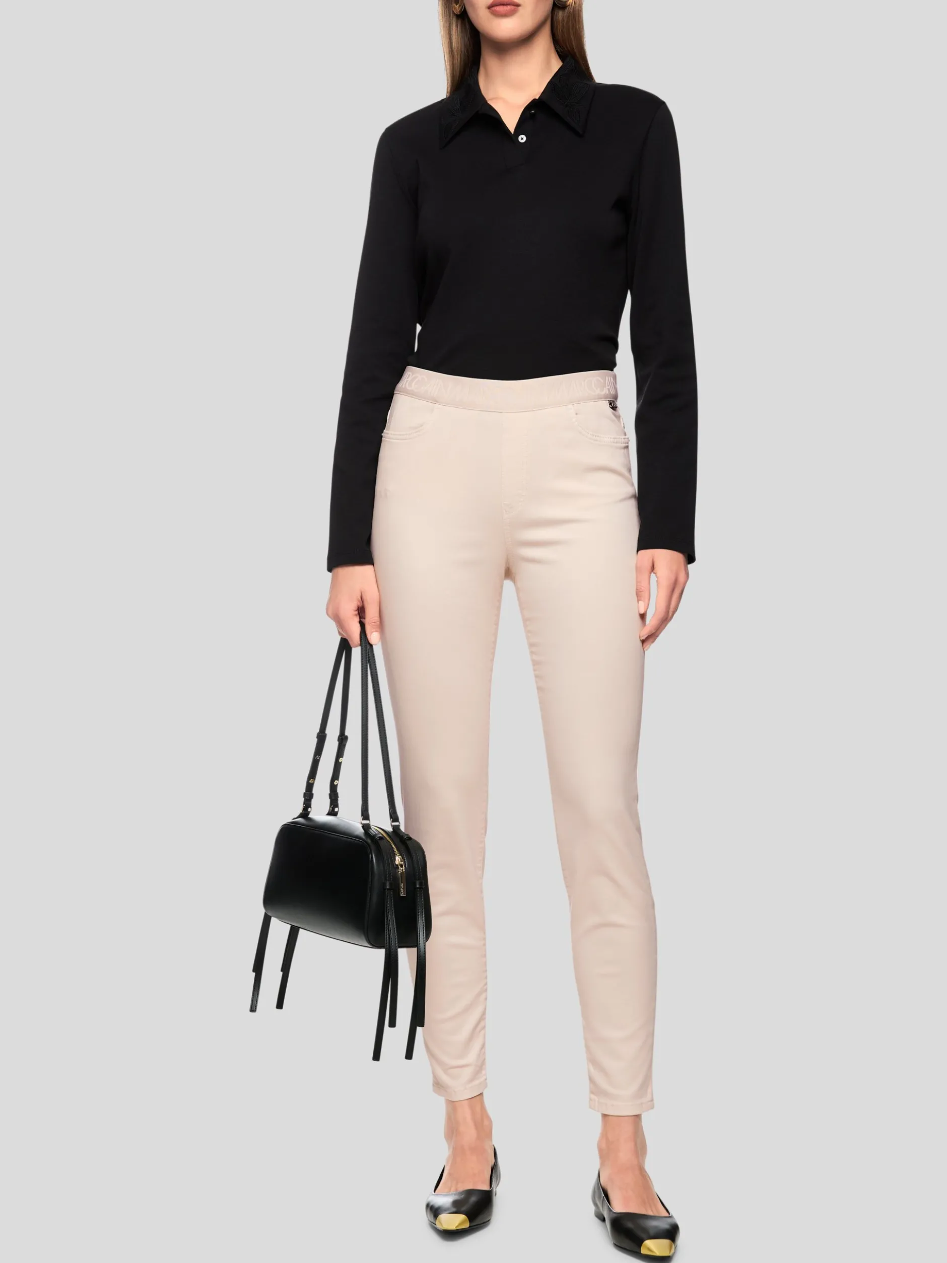 Marc Cain Damen Hose - SOFIA in beige