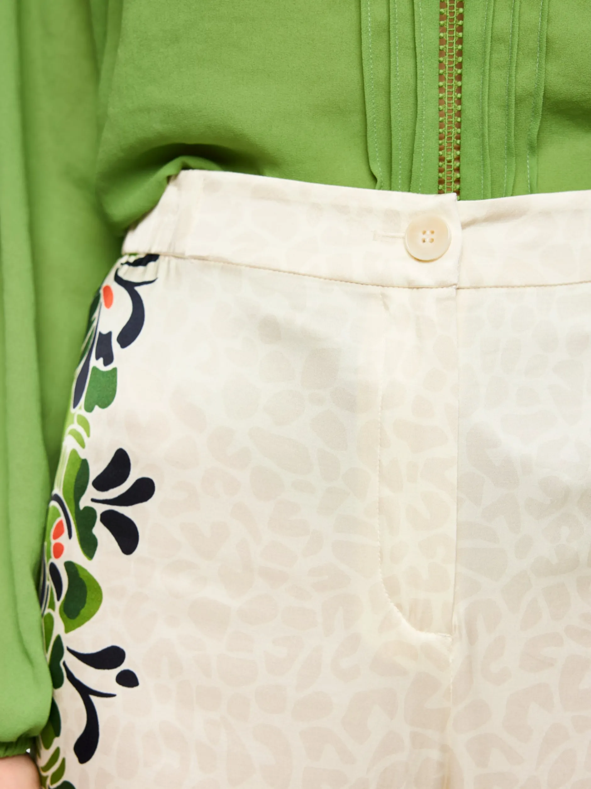 Marc Cain Damen Hose - WARRI in ecru